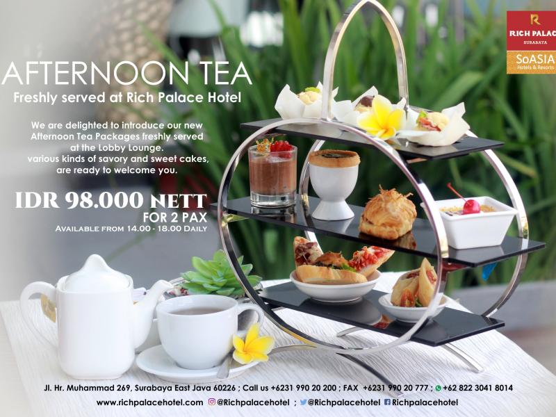 Newest Afternoon Tea Package at The Lobby Lounge